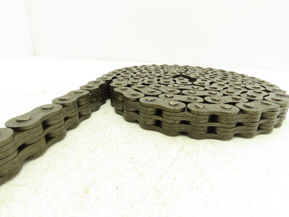 Tsubaki BL8 Single Strand Leaf Chain 3x4 Lacing 1" Pitch BL-8 Series 10'