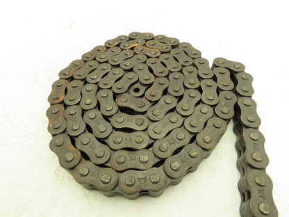 Tsubaki BL8 Single Strand Leaf Chain 3x4 Lacing 1" Pitch BL-8 Series 10'