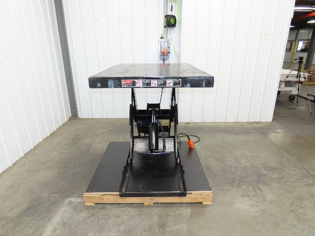 Autoquip 36S40 Hydraulic Scissor Lift Table 4000lb 36" Travel 36x48" Top 1Ph