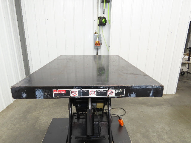 Autoquip 36S40 Hydraulic Scissor Lift Table 4000lb 36" Travel 36x48" Top 1Ph