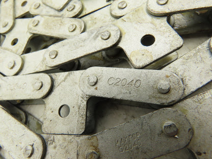 Maxtop ASA2040 Flight Chain 1" Pitch 180"L Single Strand Attachment Roller Chain