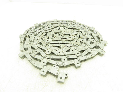 Maxtop ASA2040 Flight Chain 1" Pitch 180"L Single Strand Attachment Roller Chain