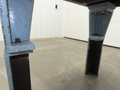 Vintage Precision Steel Welding Layout Table 72x36" Cast Iron 1-11/16" Thick Top