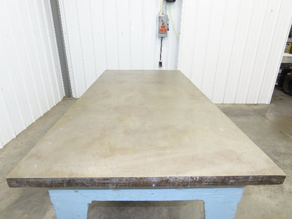 Vintage Precision Steel Welding Layout Table 72x36" Cast Iron 1-11/16" Thick Top