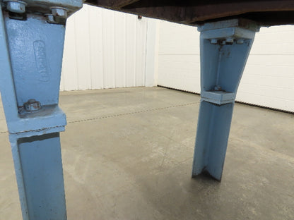 Vintage Precision Steel Welding Layout Table 72x36" Cast Iron 1-11/16" Thick Top