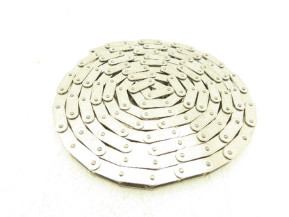Tsubaki 2040SS Stainless Roller Chain 1" Pitch 10'L Single Strand  Lot of 2