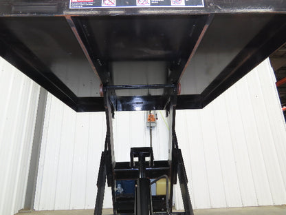 Autoquip 36S25 Hydraulic Scissor Lift Table 2500lb 36" Travel 48x48" Top 1Ph