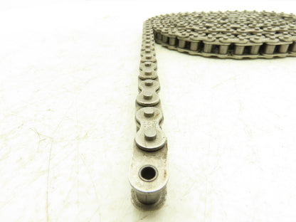 Rexnord 843SS Straight Running TableTop Base Roller Chain 1/2"Pitch 10'L