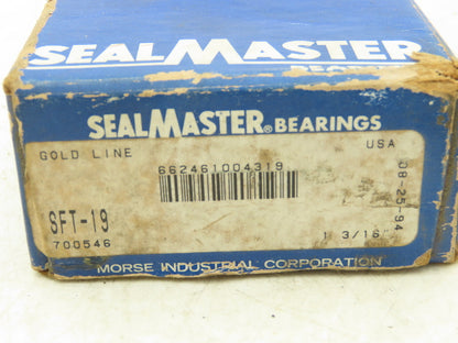 SealMaster SF-19 Flange Bearing 1 3/16" Bore 2 Bolt Mount 2-13 Bearing Insert