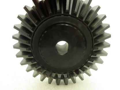 KHK SB6-3015 Carbon Steel Bevel Gear 30-Tooth 25mm Stock Bore