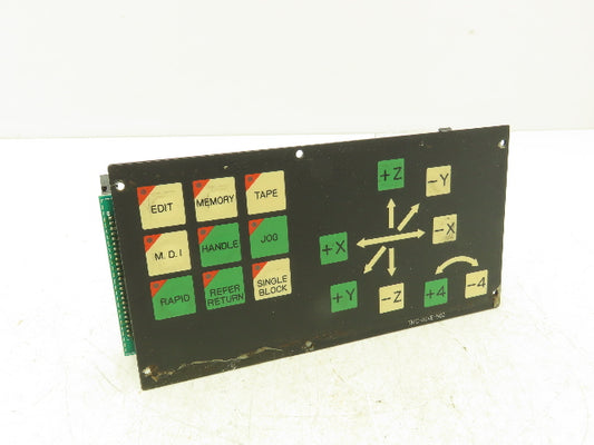 Omron TMC-40VE-502 HMI Operator Axis Control Panel Push Button B2F-27Z4L-502