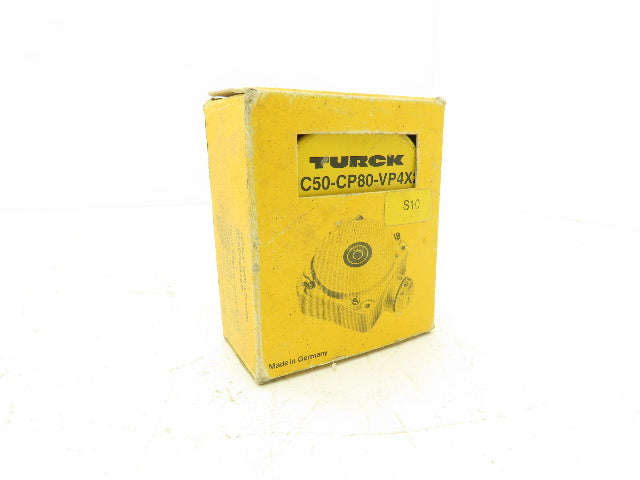 Turck NC50-CP80-VP4X2 Capacitive Sensor 10-65VDC 4-Wire PNP Fine Adjustment
