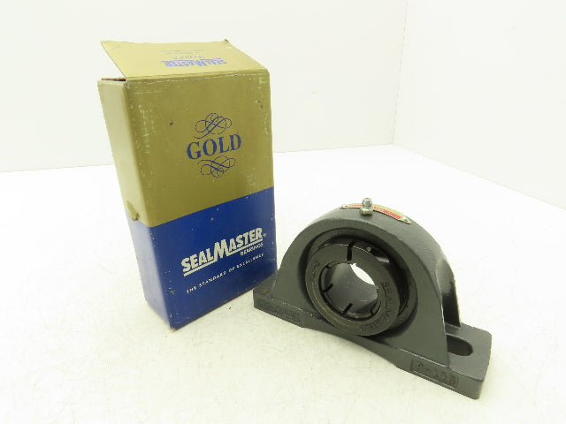 SealMaster NP-23T Pillow Block Ball Bearing 2 7/16" Bore 2 Bolt Base