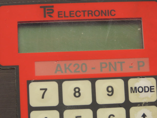 TR Electronic AK20-PNT-P HMI Operator Control Panel Push Button W/Display