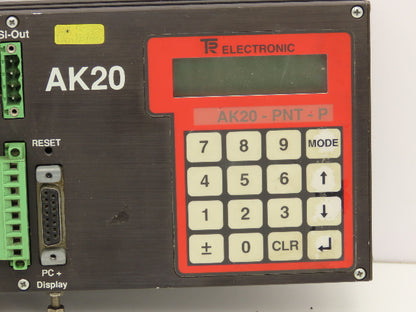TR Electronic AK20-PNT-P HMI Operator Control Panel Push Button W/Display