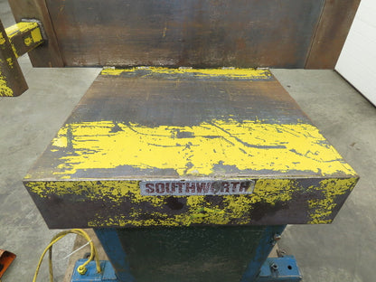 Southworth ZTU-2 Pan Style Container Tilter Lift Table Tipper 2000lbs 85° 40x49"