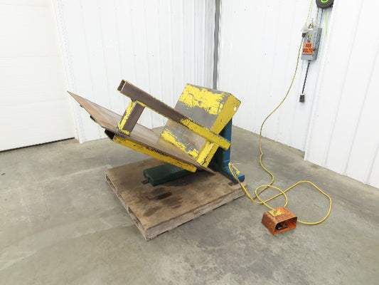 Southworth ZTU-2 Pan Style Container Tilter Lift Table Tipper 2000lbs 85° 40x49"