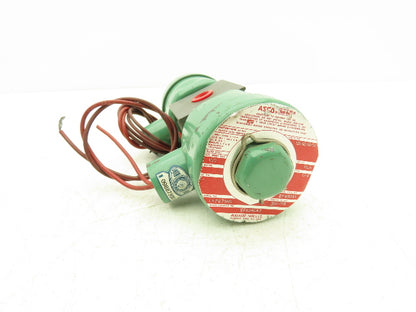 Asco Red-Hat EF8340A2 Double Solenoid Valve 3-Way 1/4"NPT 150PSI 120V