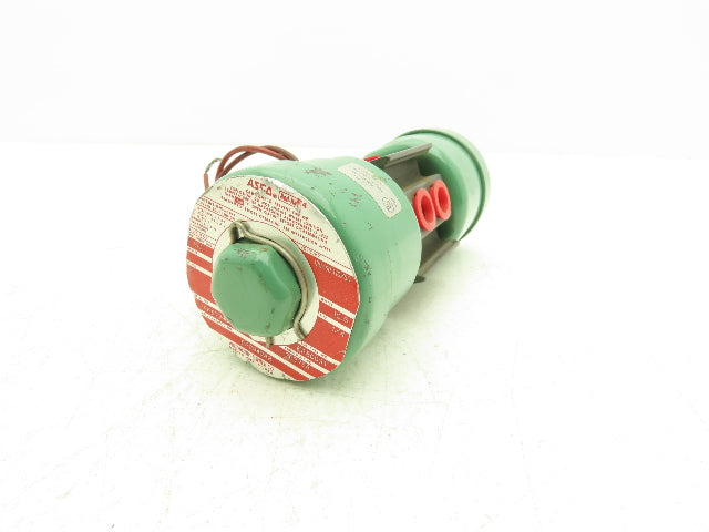 Asco Red-Hat EF8340A2 Double Solenoid Valve 3-Way 1/4"NPT 150PSI 120V