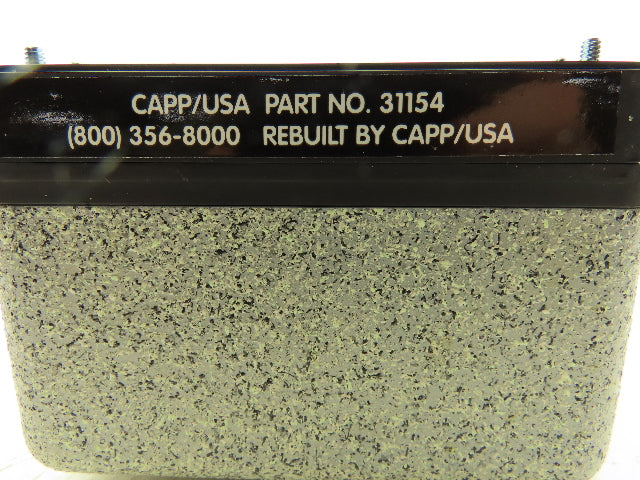 CAPP USA 31154 Flame Safety Relay Switch 120V 50/60HZ 3 Sec Flame Response SPDT