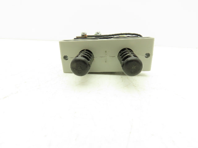 Duct-O-Wire PB-1A Single Speed Two Button Insert 125VAC 1A Per Contact NO