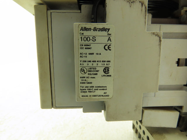 Allen Bradley 190S-FND3-FC32C-KN Combination Starter 32A Breaker 120V Coil