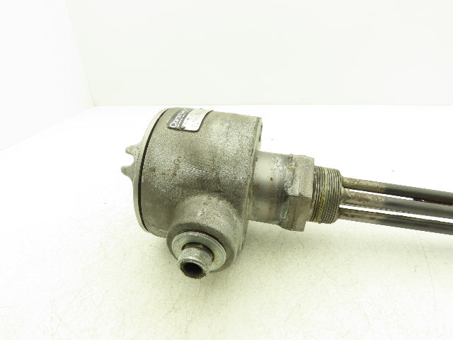 Chromalox ARMT0-2205E2T2 Immersion Heater Element 2kw 120V 1PH 2"NPT 19"L