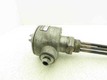 Chromalox ARMT0-2205E2T2 Immersion Heater Element 2kw 120V 1PH 2"NPT 19"L
