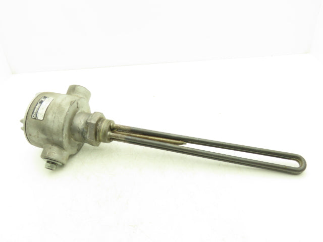 Chromalox ARMT0-2205E2T2 Immersion Heater Element 2kw 120V 1PH 2"NPT 19"L