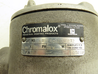 Chromalox ARMT0-2205E2T2 Immersion Heater Element 2kw 120V 1PH 2"NPT 19"L