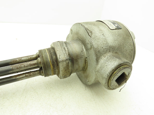 Chromalox ARMT0-2205E2T2 Immersion Heater Element 2kw 120V 1PH 2"NPT 19"L