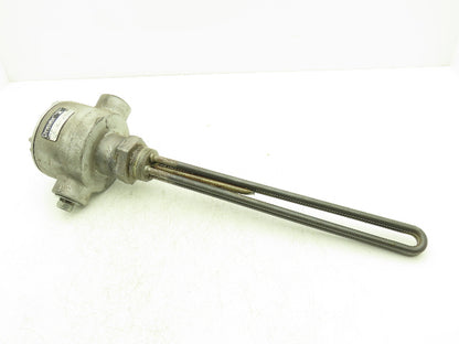 Chromalox ARMT0-2205E2T2 Immersion Heater Element 2kw 120V 1PH 2"NPT 19"L