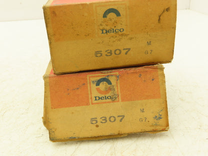 NDH NDH 5307 Ball Bearing Double Row 35mm-ID x 80mm-OD x 34.9mm-Width Lot Of 2