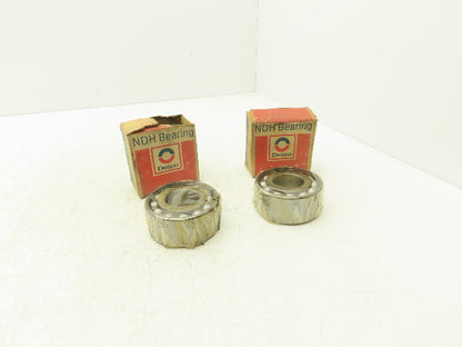 NDH NDH 5307 Ball Bearing Double Row 35mm-ID x 80mm-OD x 34.9mm-Width Lot Of 2
