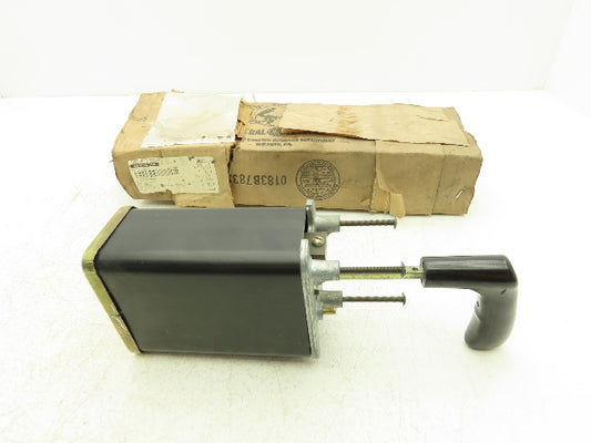 GE General Electric 16SB9DA401SUM24L Type SB-9 Rotary Cam Switch Panel Mount