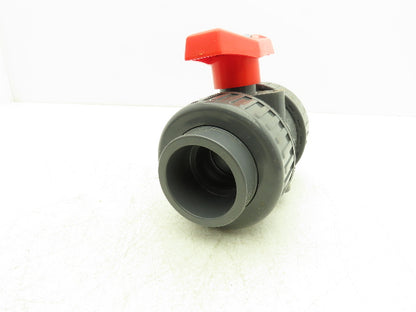 Simtech VBXV208  2" PVC Ball Valve Socket/Threaded Fittings True Union  Lot of 3