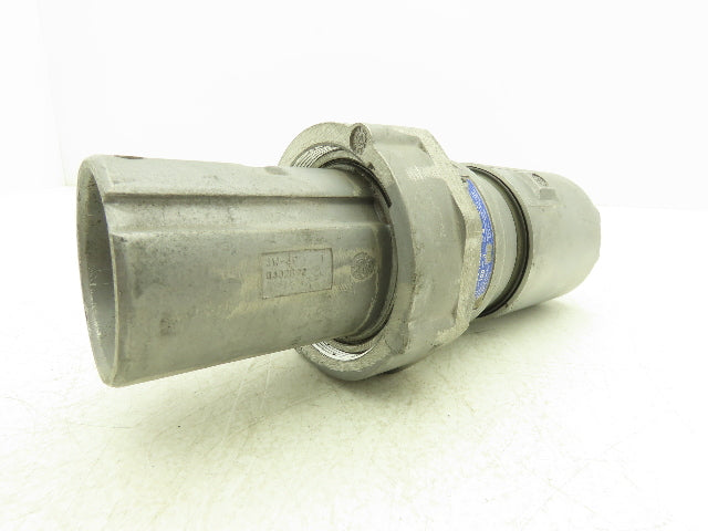 Crouse Hinds APJ 10487 Arktite Electrical Plug Male 100A 600VAC 250VDC Haz Loc