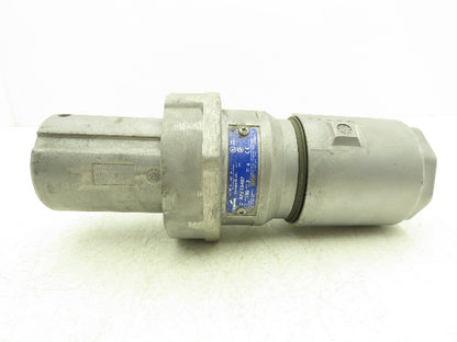 Crouse Hinds APJ 10487 Arktite Electrical Plug Male 100A 600VAC 250VDC Haz Loc