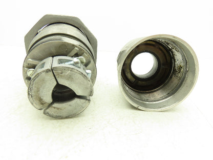 Crouse Hinds APJ 10487 Arktite Electrical Plug Male 100A 600VAC 250VDC Haz Loc