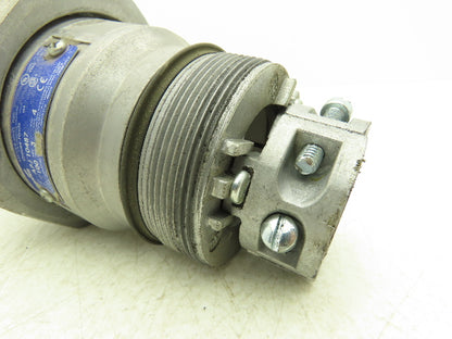 Crouse Hinds APJ 10487 Arktite Electrical Plug Male 100A 600VAC 250VDC Haz Loc