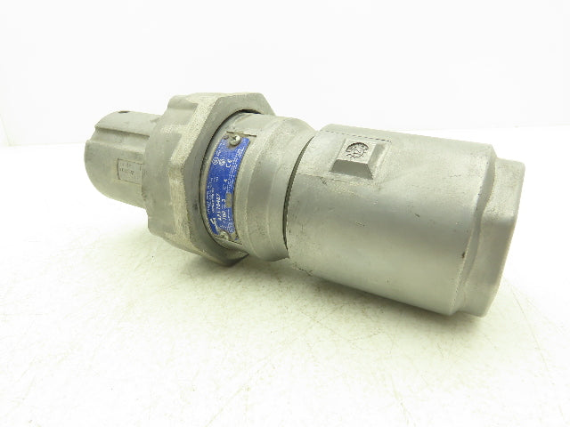 Crouse Hinds APJ 10487 Arktite Electrical Plug Male 100A 600VAC 250VDC Haz Loc