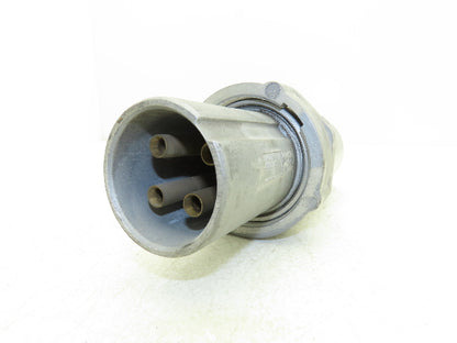 Crouse Hinds APJ 10487 Arktite Electrical Plug Male 100A 600VAC 250VDC Haz Loc