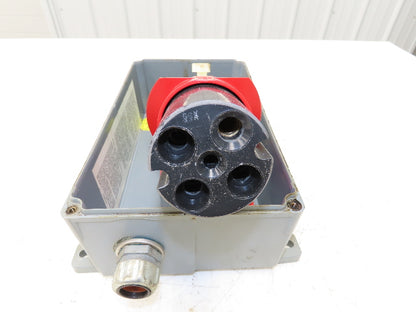 Hubbell HBL460MI7W Circuit-Lock Pin & Sleeve Female Interlock Plug 60A 480V 30HP