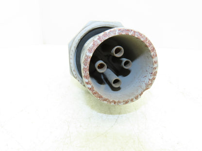 Crouse Hinds NPJ 6485 Arktite Electrical Plug Male 60A 600VAC 250VDC Haz Loc