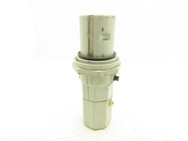 Crouse Hinds NPJ 6485 Arktite Electrical Plug Male 60A 600VAC 250VDC Haz Loc