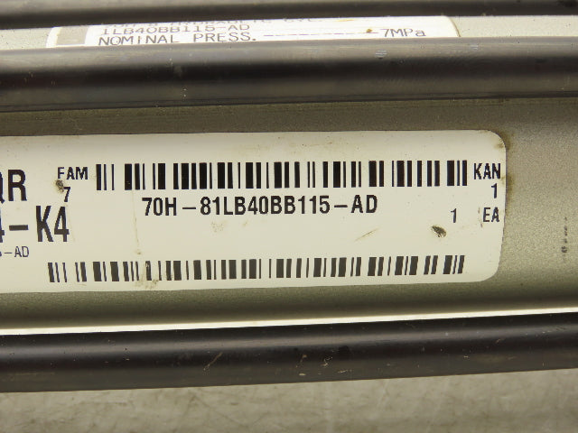Taiyo 70H-8 1LB40BB115-AD Hydraulic Cylinder 40mm Bore 115mm Stroke 1015psi