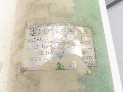 Taisei Kogyo FSF Oiler Cooler Shell & Tube Heat Exchanger 4-Pass 850mm x 160mm