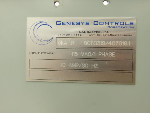 Hoffman A1614CHQR Electrical Enclosure Control Panel 16x14x6" With Back Plate