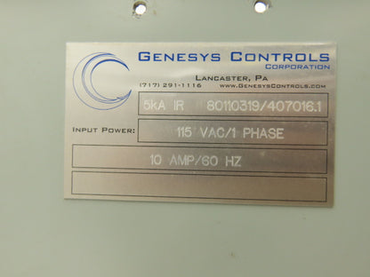 Hoffman A1614CHQR Electrical Enclosure Control Panel 16x14x6" With Back Plate