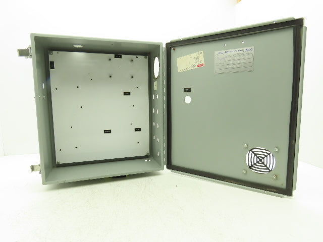 Hoffman A1614CHQR Electrical Enclosure Control Panel 16x14x6" With Back Plate